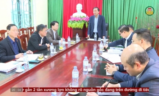 Kiểm tra tiến độ dự án khu phức hợp Khoái Châu