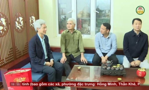 Thăm, tặng quà dịp Tết Nguyên đán