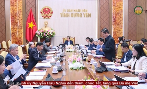 UBND tỉnh xem xét một số nội dung quan trọng