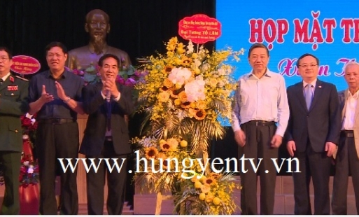 Ban liên lạc Công an đồng hương Hưng Yên tại Hà Nội: Gặp mặt đầu xuân Kỷ Hợi 2019