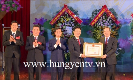Kỷ niệm 10 năm thành lập thành phố Hưng Yên và đón bằng công nhận về đích nông thôn mới