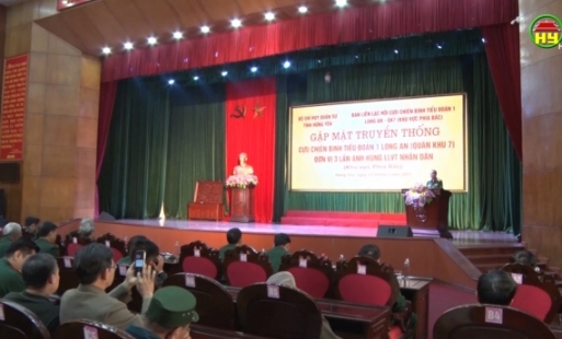 Gặp mặt CCB tiểu đoàn Long An khu vực phía Bắc