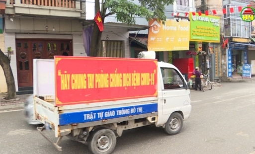 Thị trấn Yên Mỹ chú trọng công tác phòng chống dịch Covid - 19