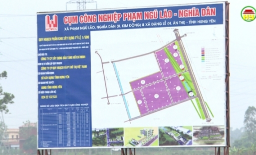 Ân Thi đẩy mạnh giải phóng mặt bằng khu công nghiệp số 5