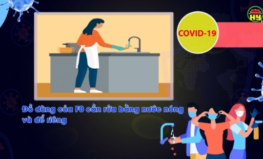 Phòng chống lây nhiễm khi F0 điều trị tại nhà