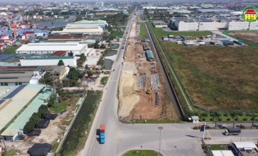 Xã đầu tiên hoàn thành GPMB dự án đường liên tỉnh Hà Nội – Hưng Yên kéo dài