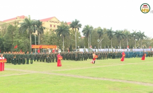 Bộ Chỉ huy Quân sự tỉnh Hưng Yên ra quân huấn luyện năm 2024