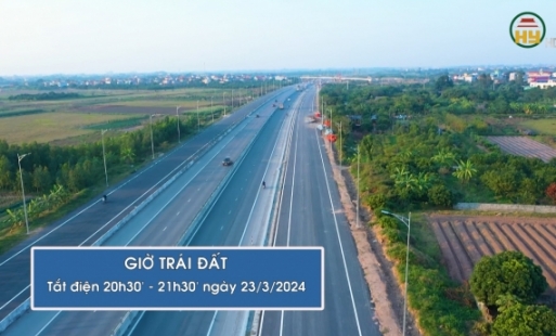 Hưng Yên sẵn sàng hưởng ứng sự kiện Giờ trái đất năm 2024