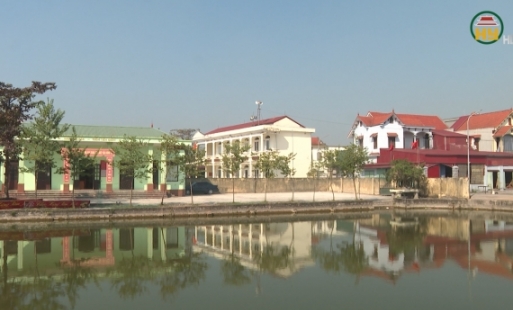 Niềm vui ở xã Nông thôn mới kiểu mẫu của huyện Kim Động