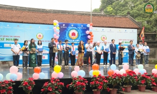 Trường THCS Tân Quang xuất sắc giành ngôi vô dịch Gameshow Thắp sáng tài năng xứ Nhãn mùa 3