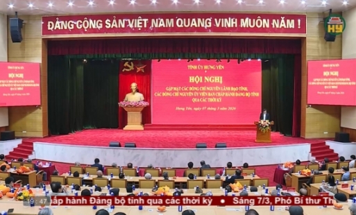 Gặp mặt nguyên lãnh đạo tỉnh Hưng Yên