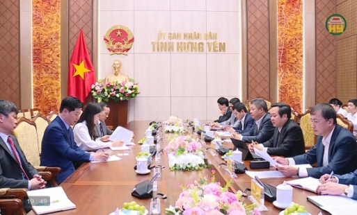 UBND tỉnh làm việc với Công ty Cổ phần Samsung Home