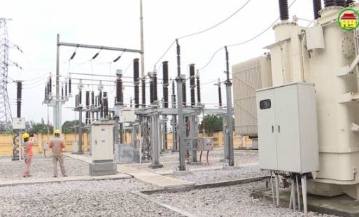 Công ty Điện lực Hưng Yên xây dựng trạm 110 KV Kim Động 2 gần 72 tỷ đồng 