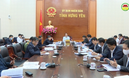 UBND tỉnh họp giao ban