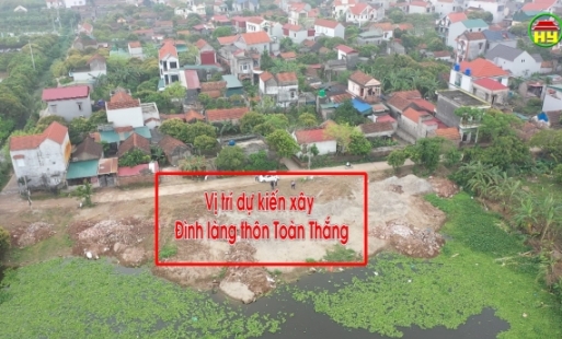 Xã Tứ Dân, huyện Khoái Châu điều chỉnh vị trí xây nhà văn hóa mới theo chỉ đạo của UBND tỉnh 