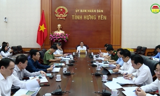Giao ban UBND tỉnh