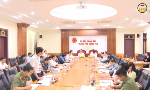 Ban Chỉ đạo sắp xếp đơn vị hành chính tỉnh  Hưng  Yên kiểm tra thành phố Hưng Yên, huyện Phù Cừ 