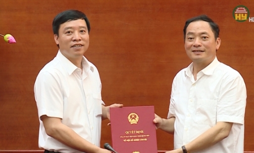 Công bố Quyết định bổ nhiệm Chánh Văn phòng UBND tỉnh Hưng Yên