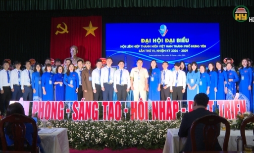 Đại hội Hội Liên hiệp Thanh niên Việt Nam thành phố Hưng Yên lần thứ VI, nhiệm kỳ 2024 – 2029
