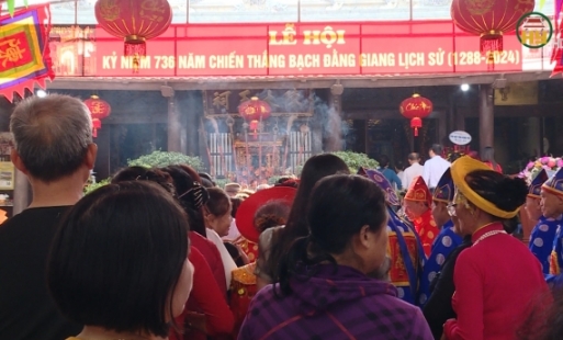 Khai mạc Lễ hội truyền thống đền Trần năm 2024