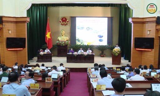 Thông qua Nghị quyết về quy hoạch tỉnh