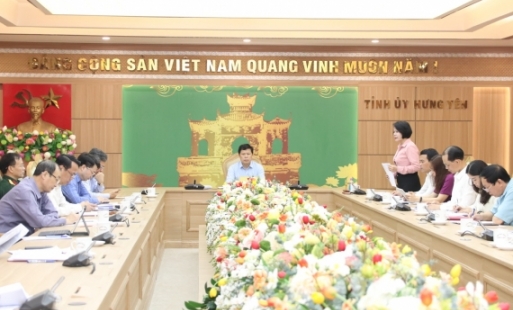 Giao ban các Ban Chỉ đạo tỉnh về thực hiện dân chủ cơ sở và phong trào thi đua “Dân vận khéo”  
