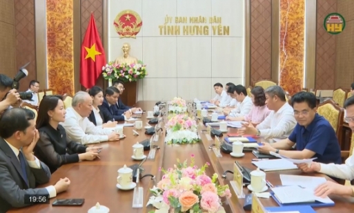 Chủ tịch UBND tỉnh làm việc với doanh nghiệp nước ngoài 