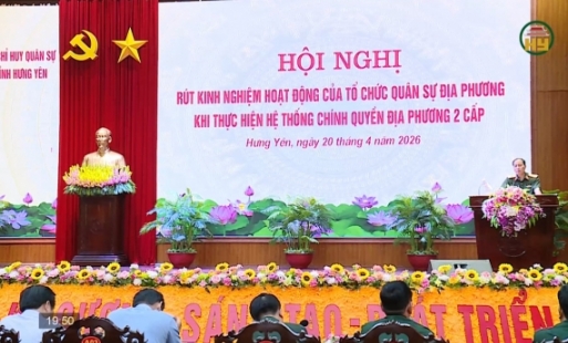 Đánh giá hoạt động của tổ chức quân sự địa phương