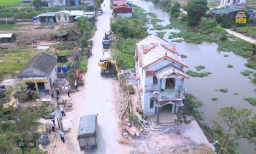 Tháo nút thắt giải phóng mặt bằng