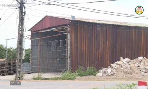 Vi phạm trên đất nông nghiệp ở xã Quang Hưng
