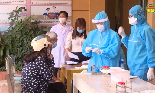 1.346 mẫu xét nghiệm ở Phù Cừ có kết quả xét nghiệm âm tính lần 1