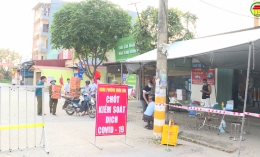 Thị xã Mỹ Hào thực hiện dãn cách xã hội