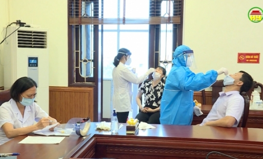 Ủy ban bầu cử tỉnh xét nghiệm Covid -19 cho các thành viên