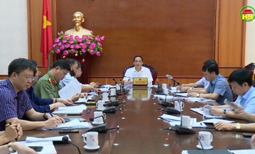 UBND tỉnh họp giao ban