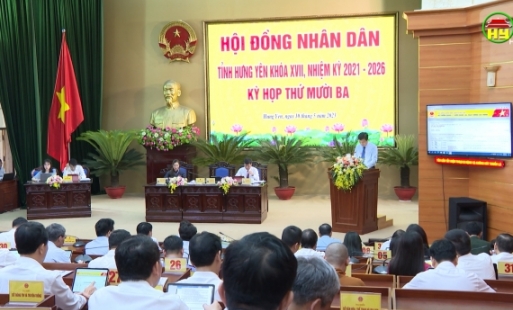Khai mạc kỳ họp thứ 13 HĐND tỉnh Hưng Yên khoá XVII, nhiệm kỳ 2021 - 2026 