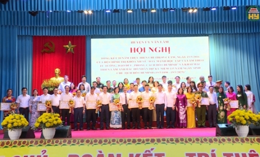 Huyện Văn Lâm tổng kết chỉ thị 05