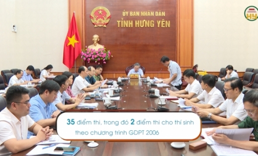 Triển khai kỳ thi tốt nghiệp THPT 2025