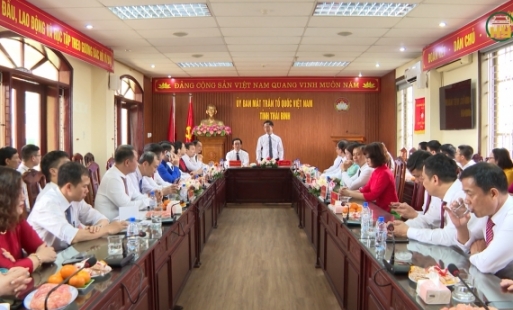 Ủy ban MTTQ Việt Nam tỉnh Hưng Yên và Thái Bình gặp mặt