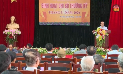 Đồng chí Bí thư Tỉnh ủy dự sinh hoạt Chi bộ thôn Ốc Nhiêu