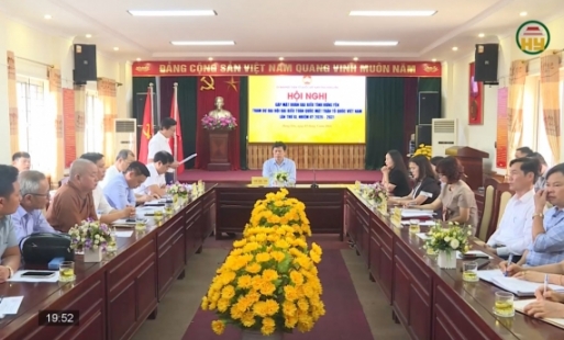 Gặp mặt Đoàn đại biểu dự Đại hội đại biểu toàn quốc MTTQ Việt Nam