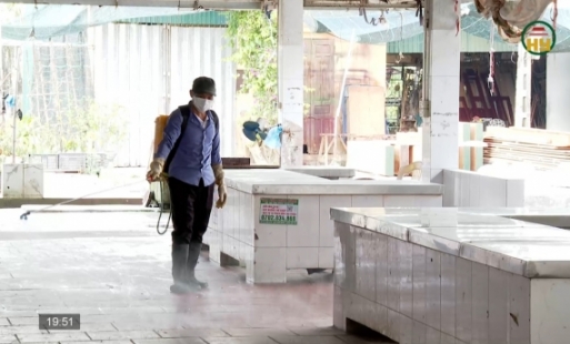 Hoàn thành tháng tổng vệ sinh, khử trùng, tiêu độc môi trường