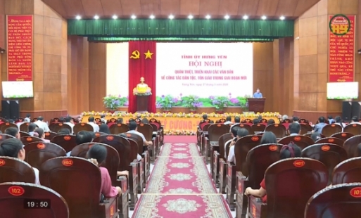 Triển khai các văn bản về công tác dân tộc, tôn giáo