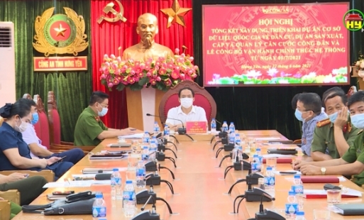 Tổng kết công tác cấp căn cước công dân