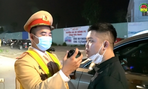 Người lái xe vi phạm nồng độ cồn tham gia giao thông vẫn tăng