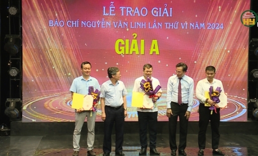 Lễ trao Giải Báo chí Nguyễn Văn Linh lần thứ VI năm 2024