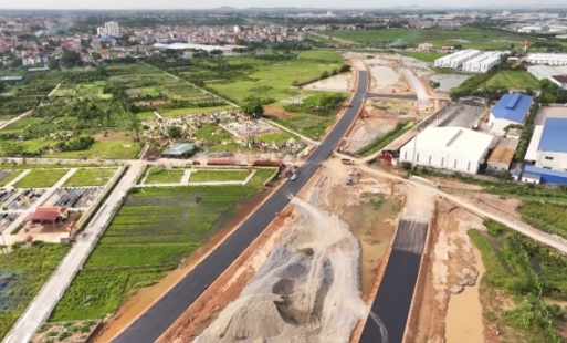 Giải phóng mặt bằng cho Đường Vành đai 4