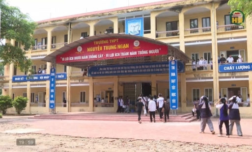 Gần 43.500 thí sinh tỉnh Hưng Yên làm thủ tục thi tốt nghiệp THPT 