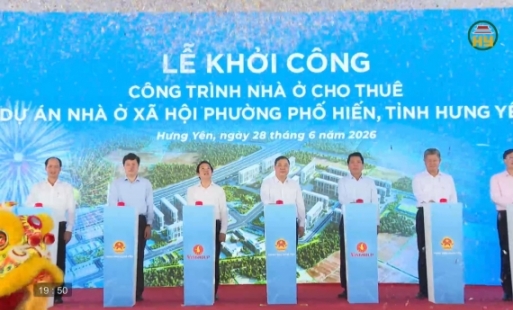 Khởi công các công trình nhà ở cho thuê