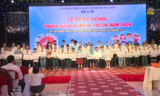 Lễ phát động Tháng hành động vì trẻ em năm 2026 