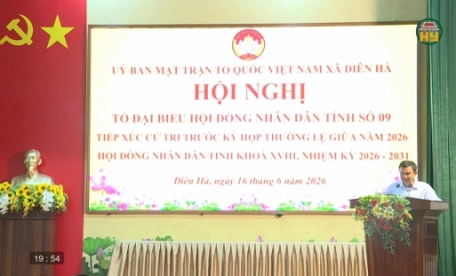 Tiếp xúc cử tri trước kỳ họp HĐND tỉnh